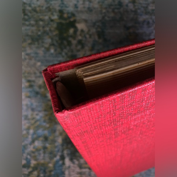 Vintage 70s Norwood bloodorange binder photo album - Picture 5 of 11